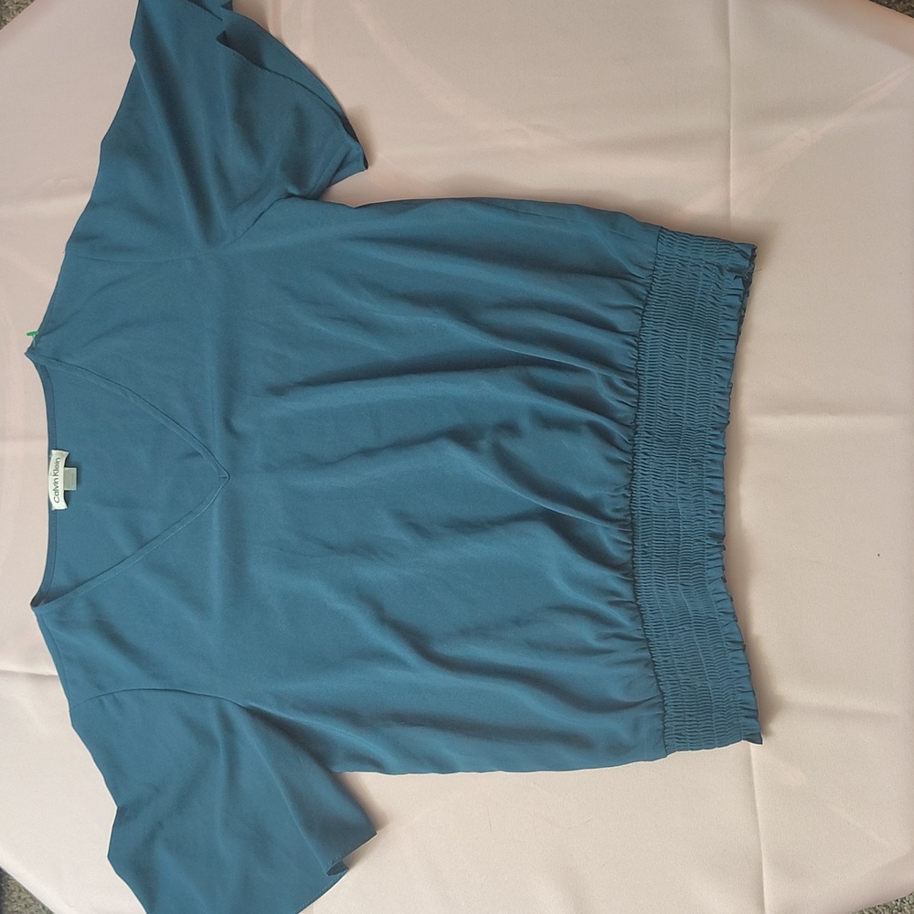 Calvin Klein Blue Blouse